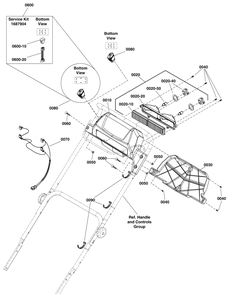 Part Location Diagram of 708157 Briggs and Stratton Panel